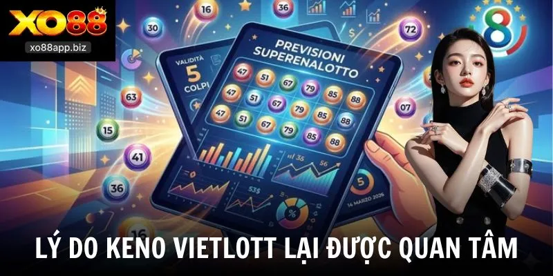 Lý do Keno Vietlott lại được quan tâm