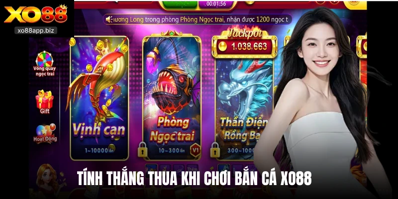 Tính thắng thua khi chơi bắn cá XO88